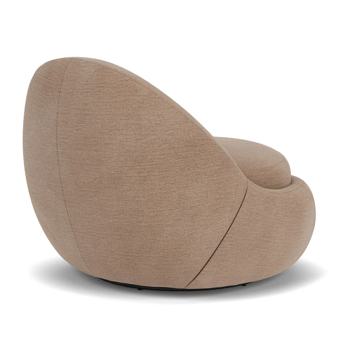 Babette Fabric Swivel Armchair