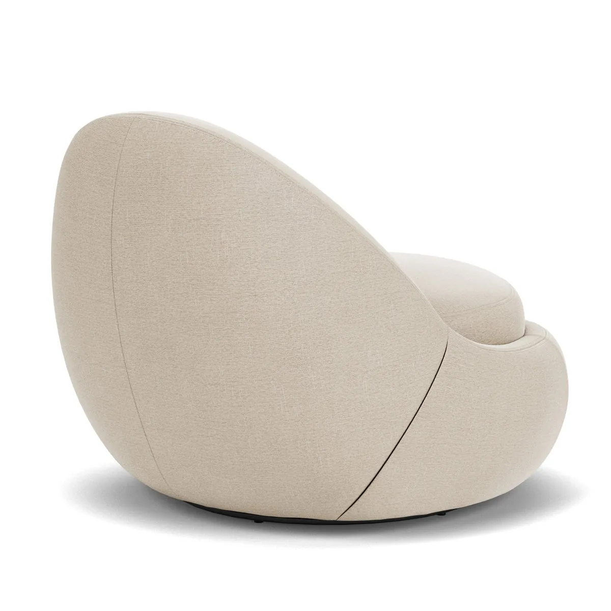 Babette Fabric Swivel Armchair