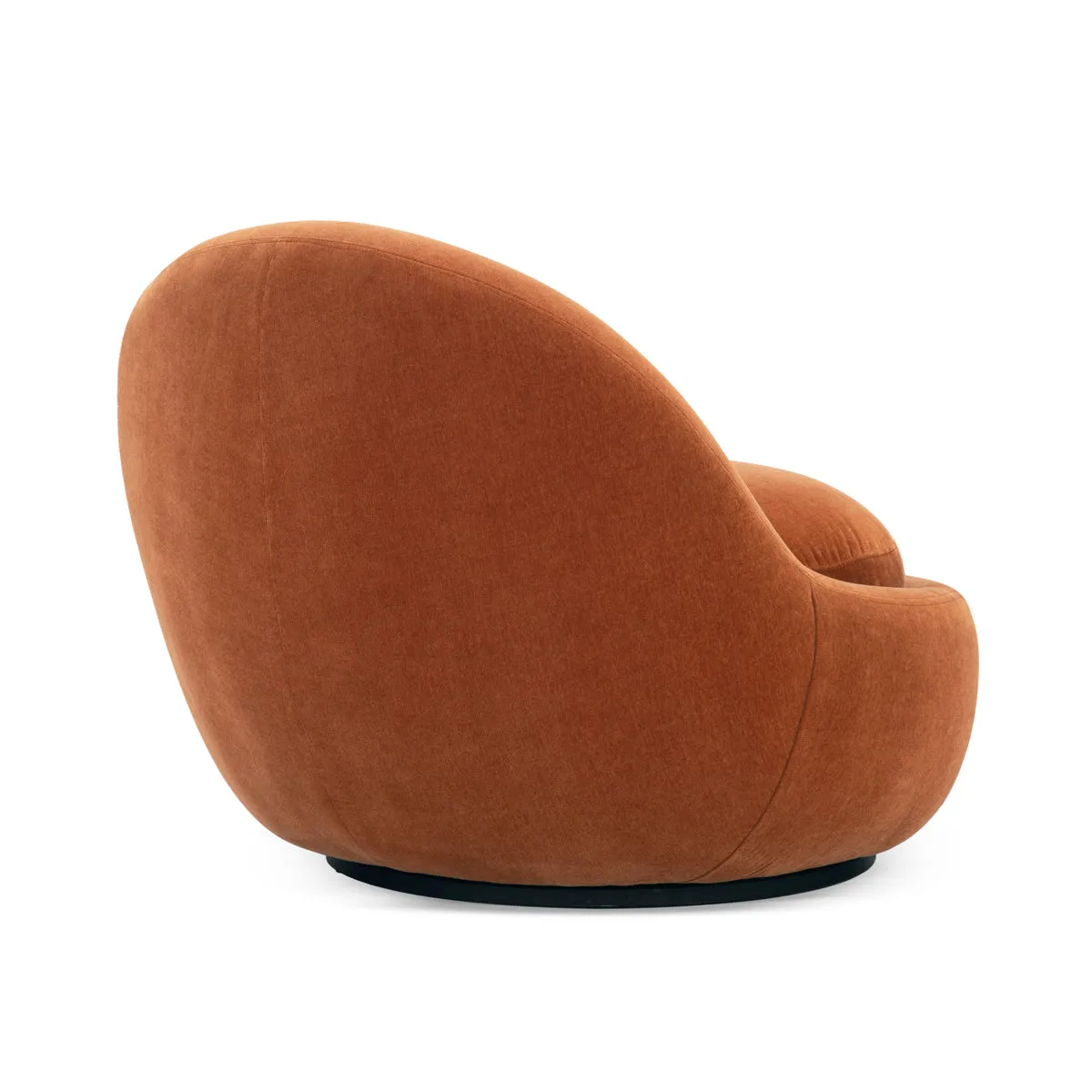 Babette Fabric Swivel Armchair