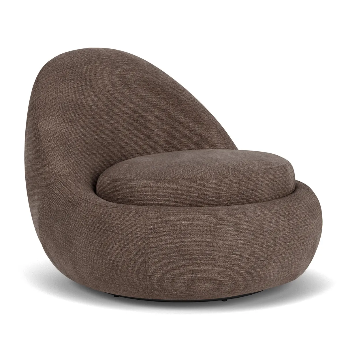 Babette Fabric Swivel Armchair