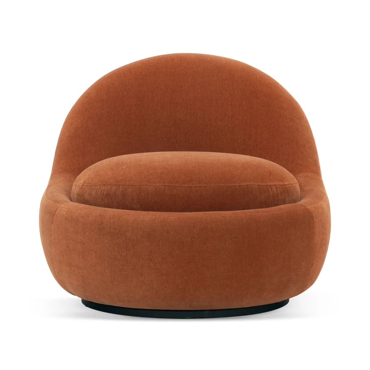 Babette Fabric Swivel Armchair