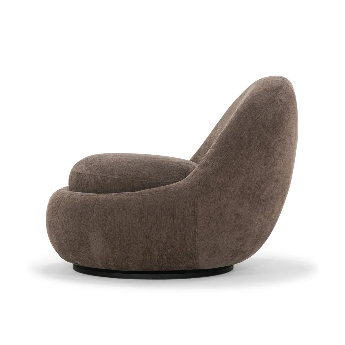 Babette Fabric Swivel Armchair