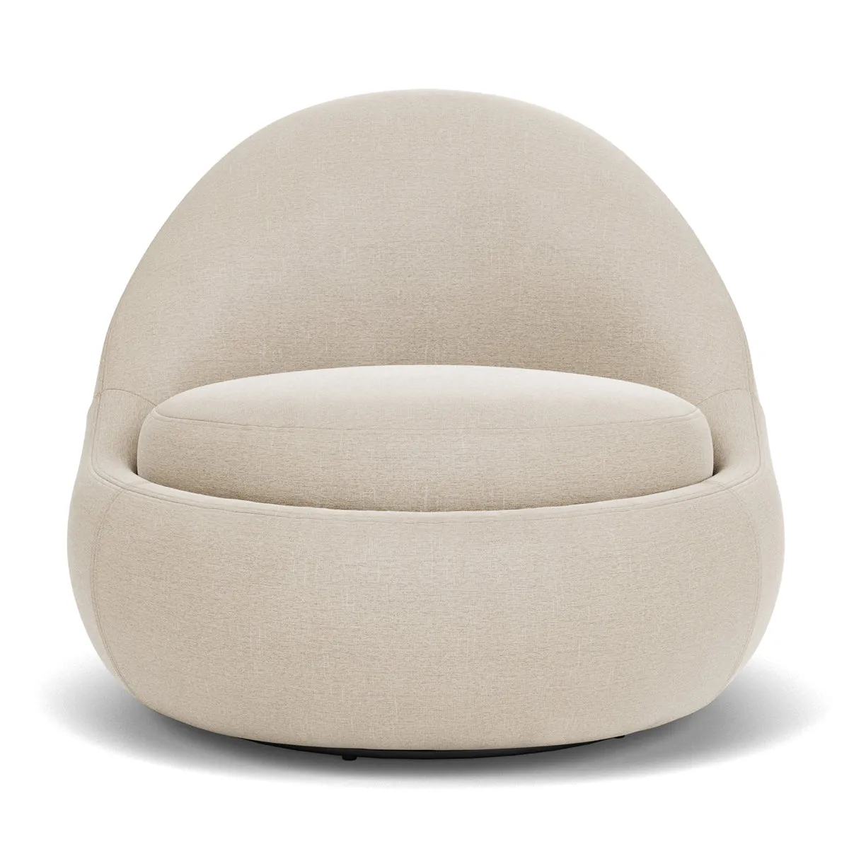 Babette Fabric Swivel Armchair