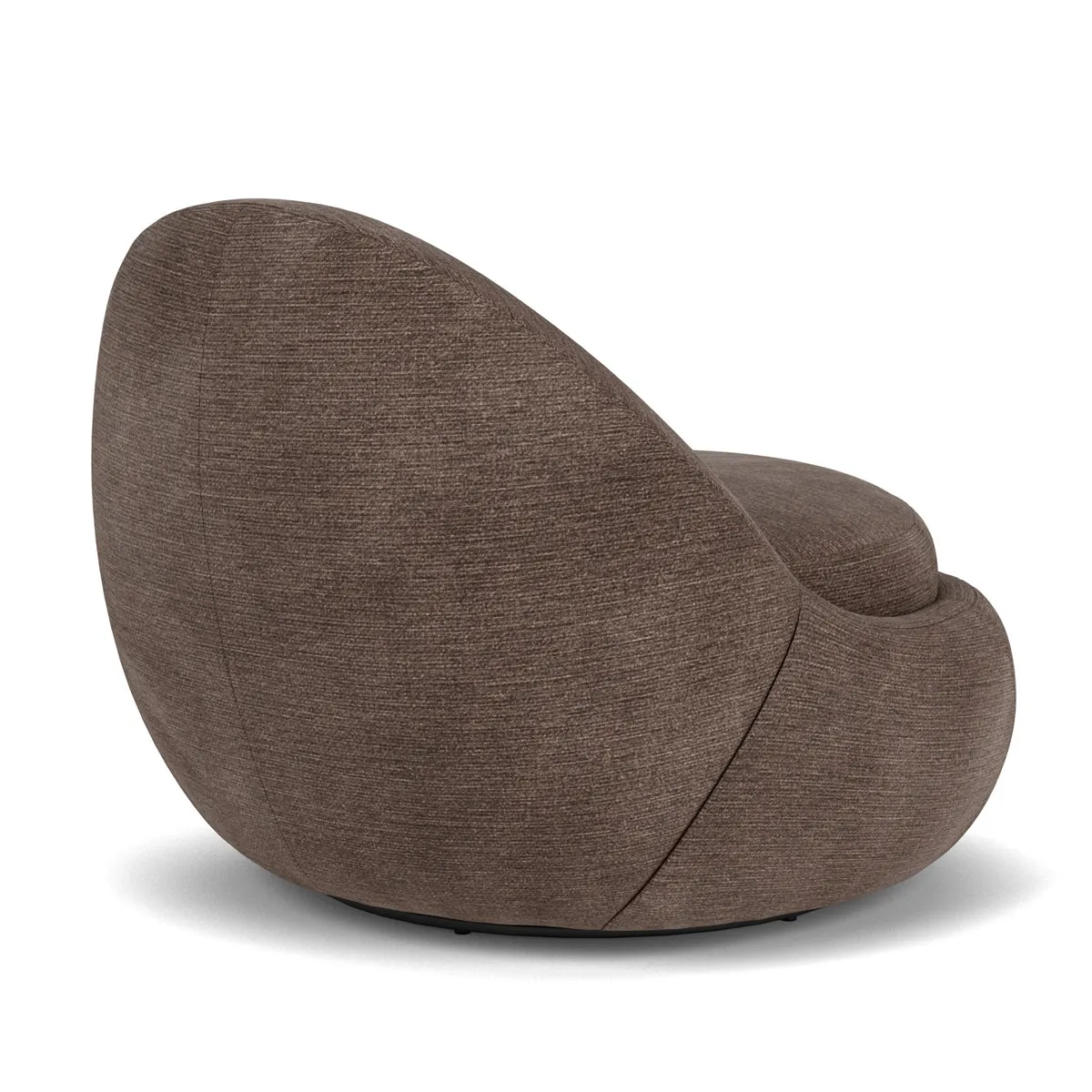 Babette Fabric Swivel Armchair