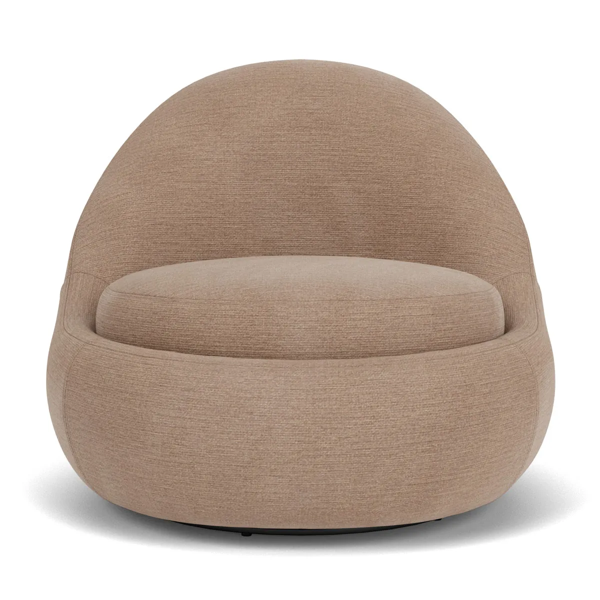 Babette Fabric Swivel Armchair