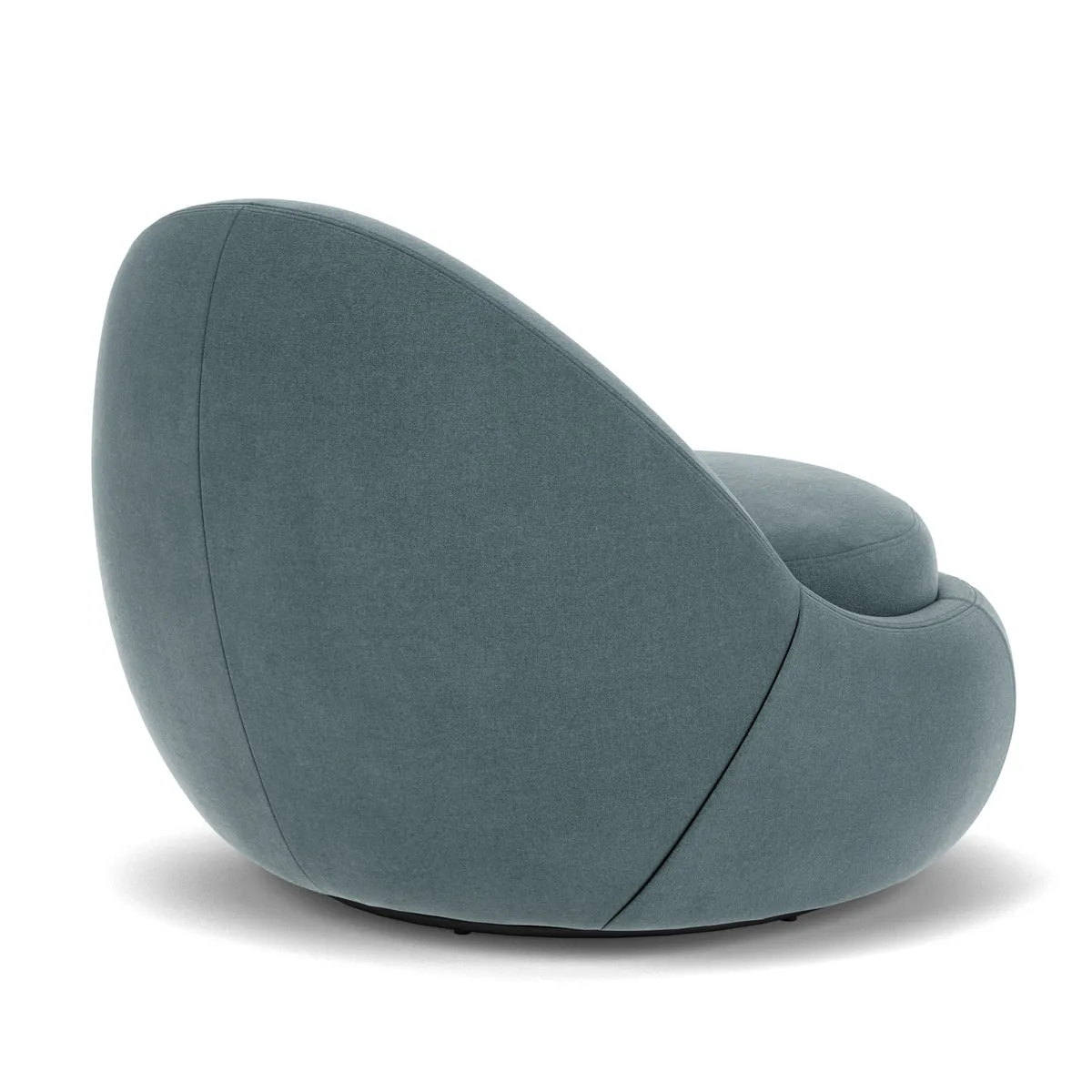 Babette Fabric Swivel Armchair