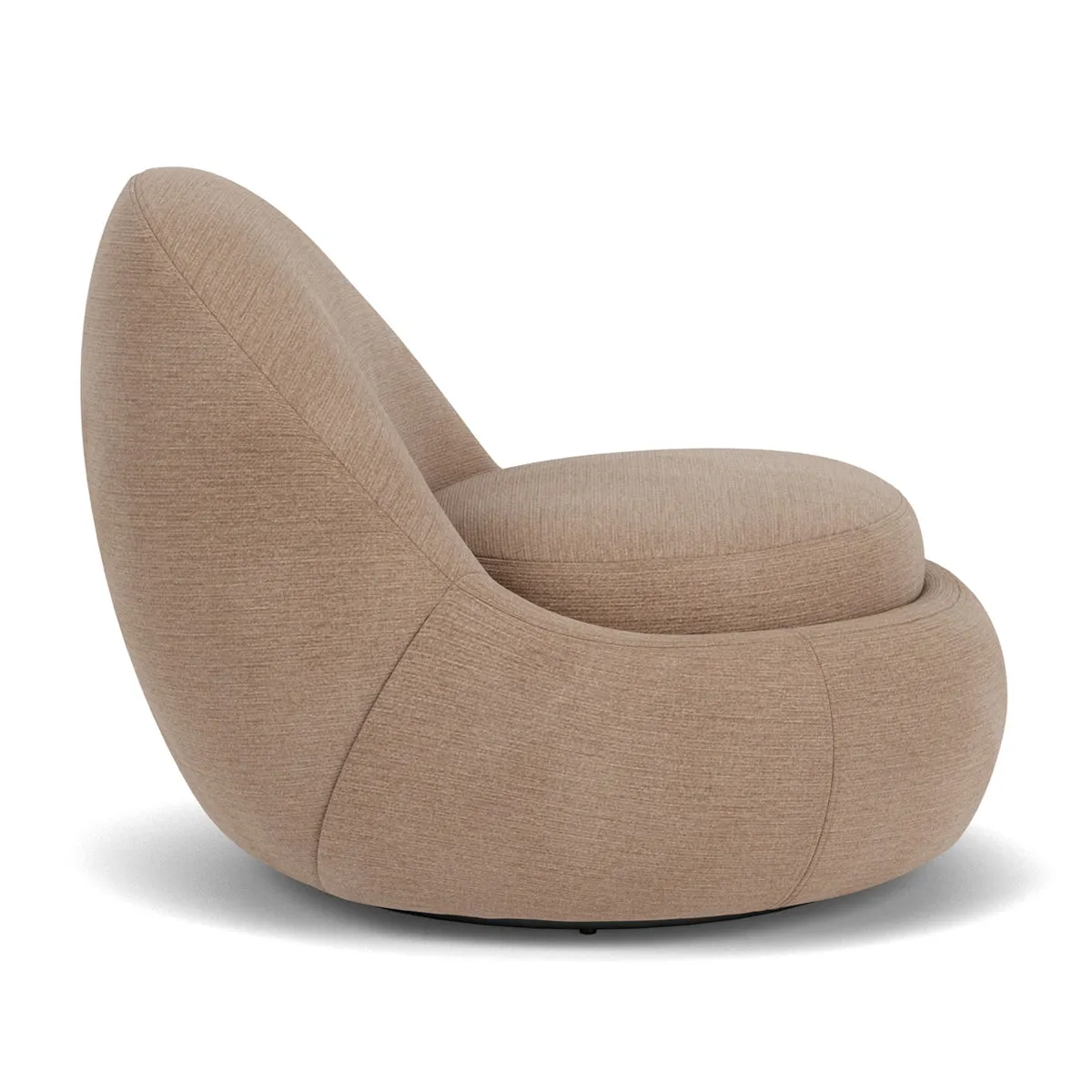 Babette Fabric Swivel Armchair