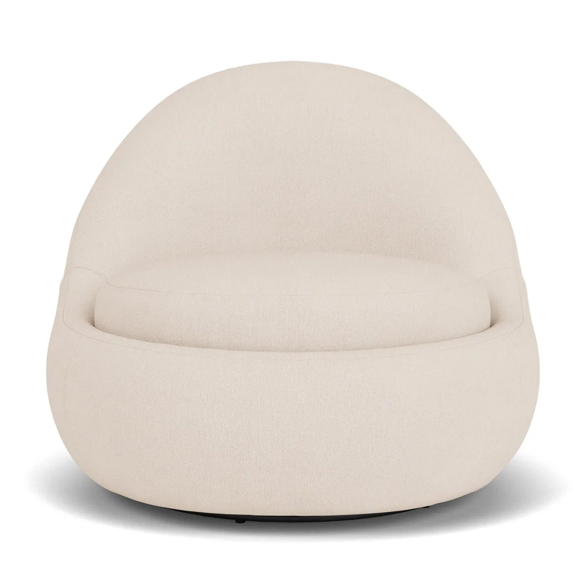 Babette Fabric Swivel Armchair