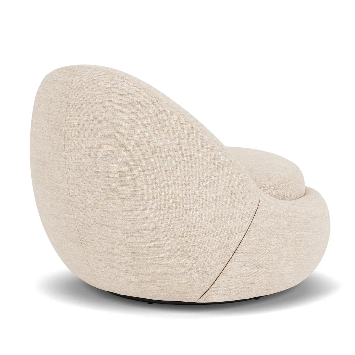 Babette Fabric Swivel Armchair