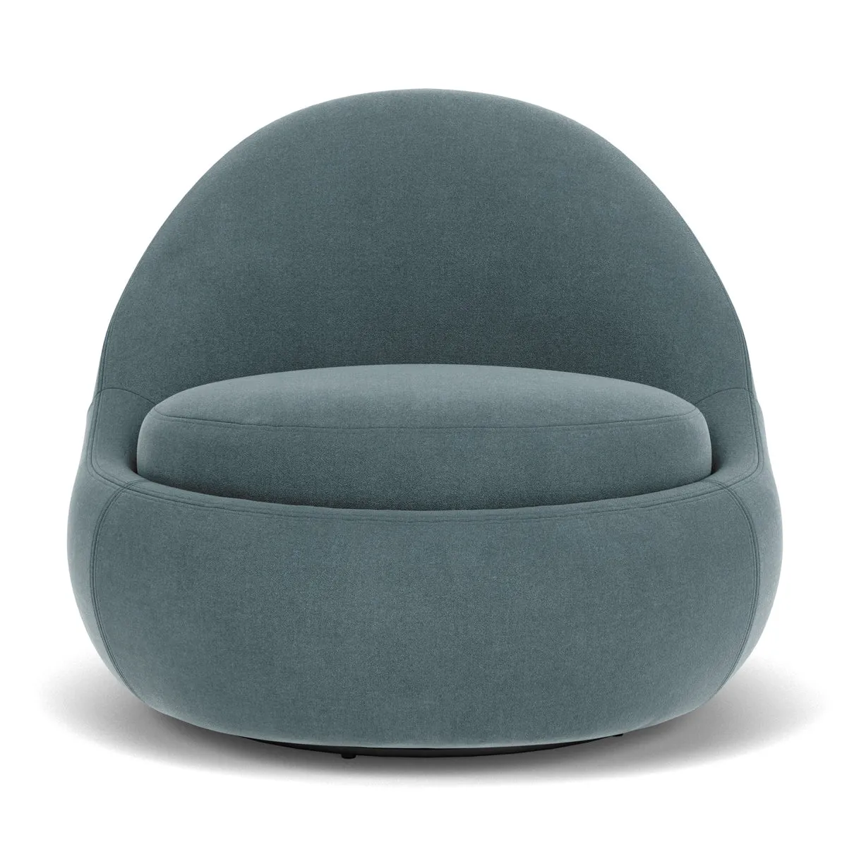 Babette Fabric Swivel Armchair