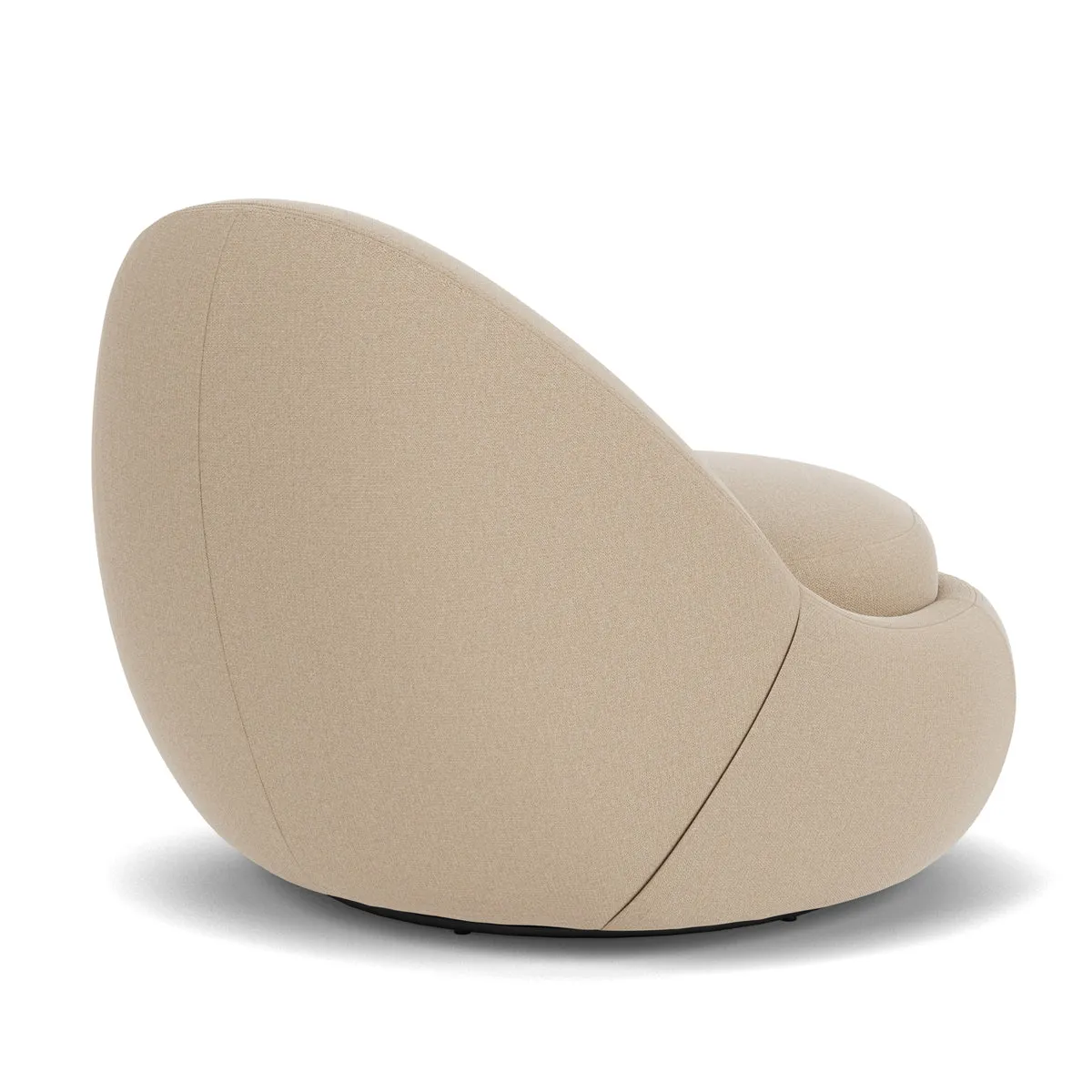 Babette Fabric Swivel Armchair