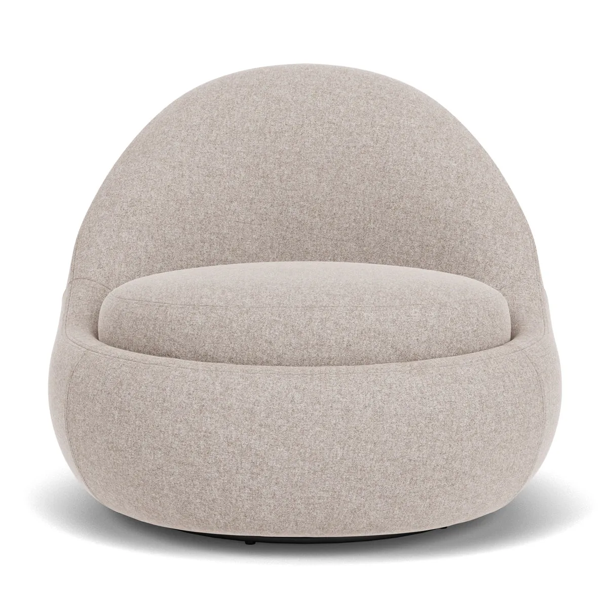 Babette Fabric Swivel Armchair