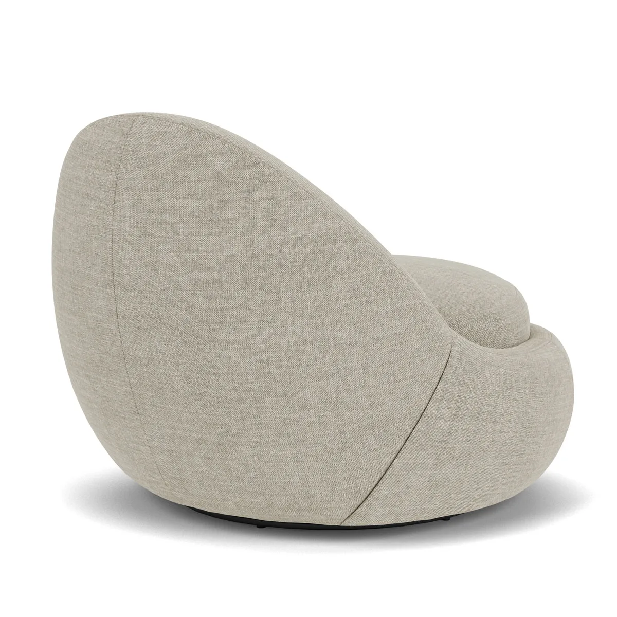 Babette Fabric Swivel Armchair