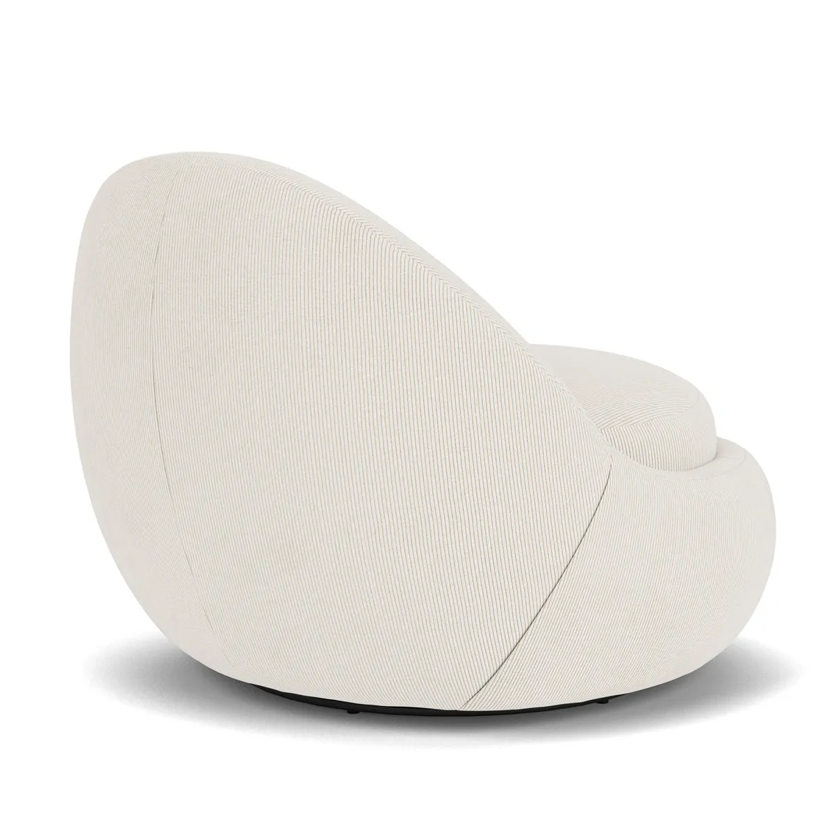 Babette Velvet Swivel Armchair