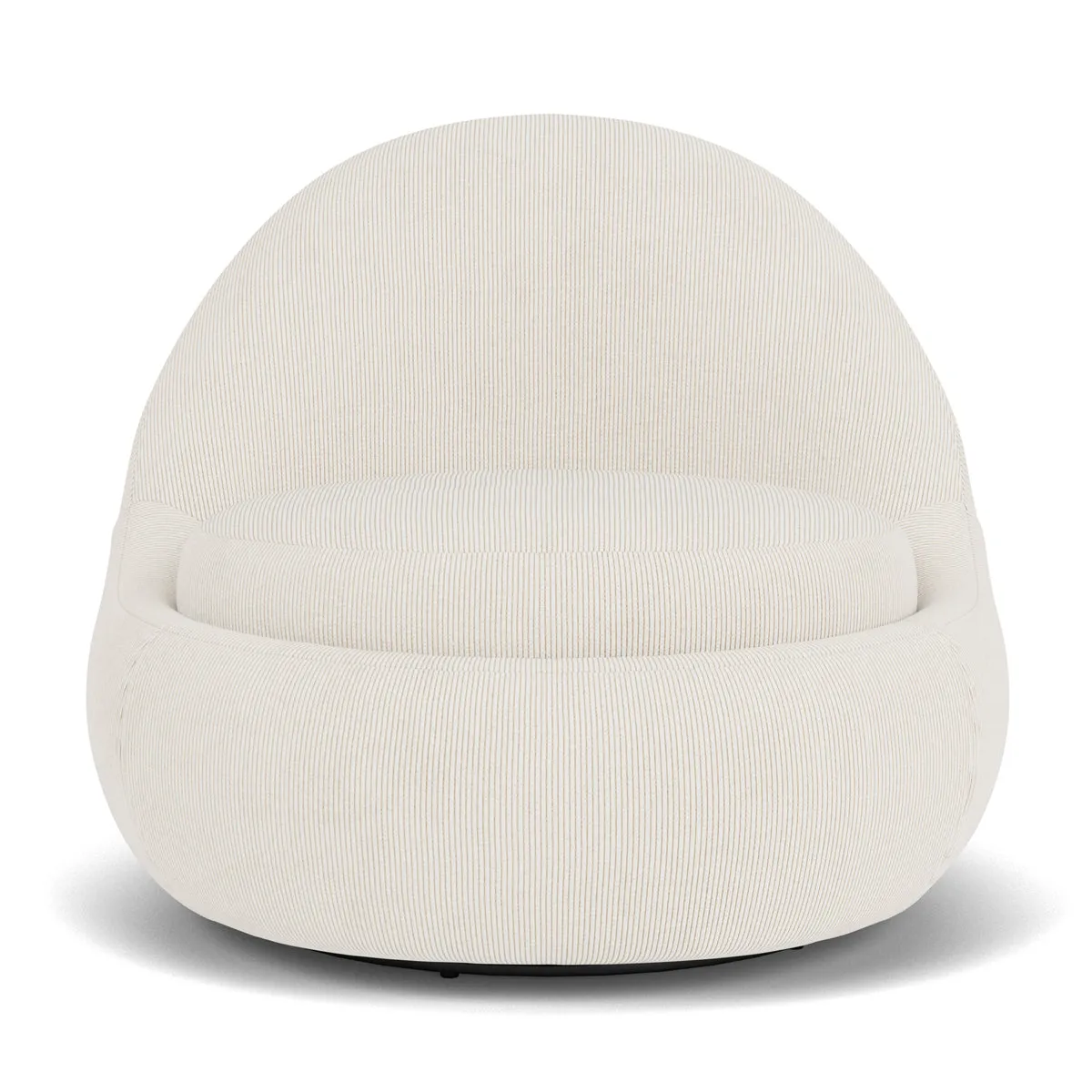 Babette Velvet Swivel Armchair