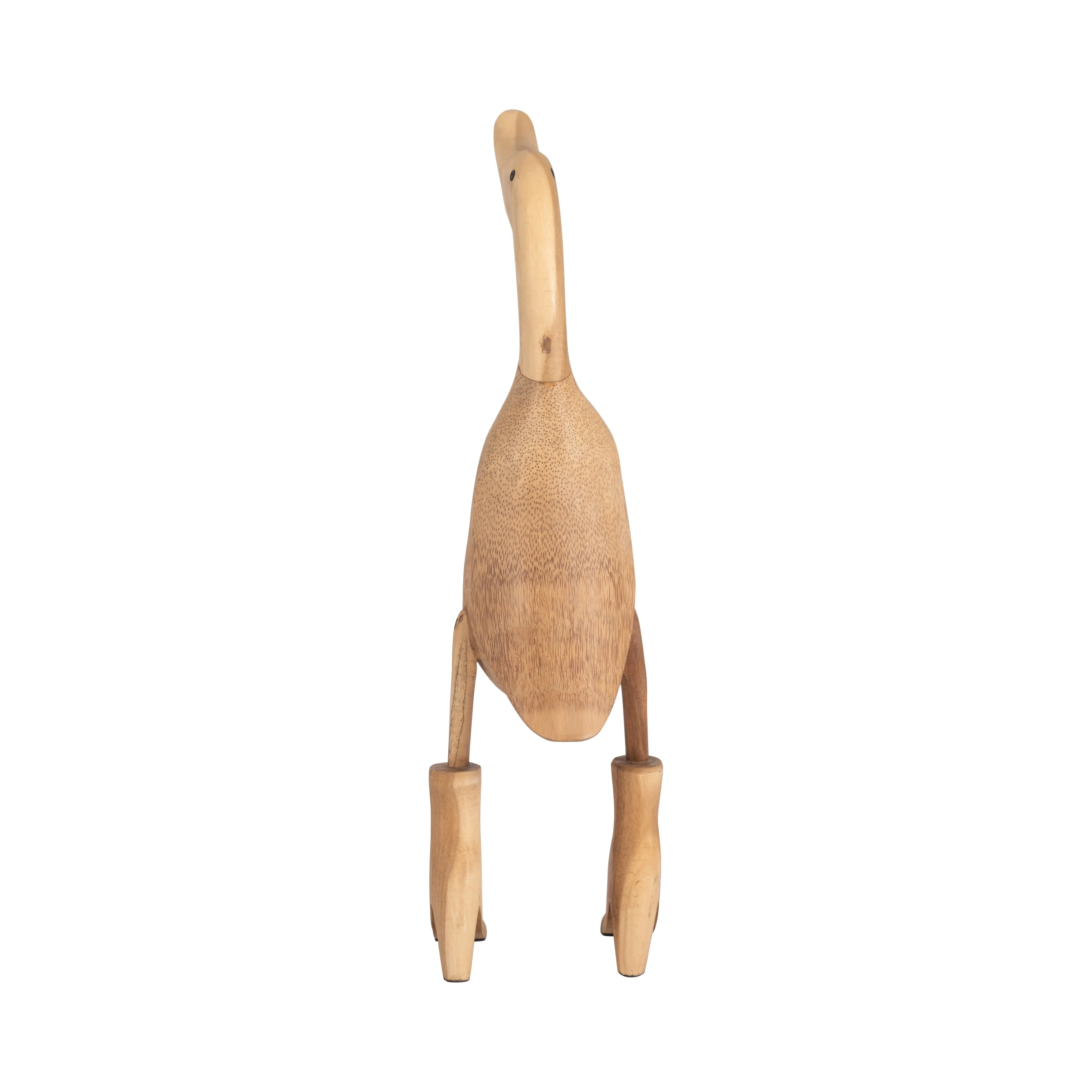 BAMBOO, 20" DUCK IN RAINBOOTS, NATURAL