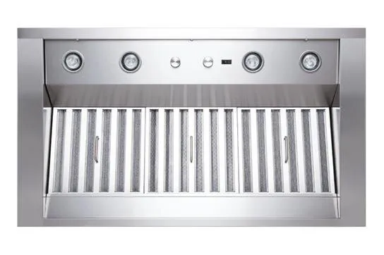 Best Range Hoods WP28M60SB Wp28 - 60" Stainless Steel Pro-Style Range Hood With 300 To 1650 Max Cfm Internal/External Blower Options