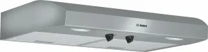 Bosch DUH30252UC 500 Series, 30" Under-Cabinet Hood, 400 Cfm, Halogen Lights, Stnls