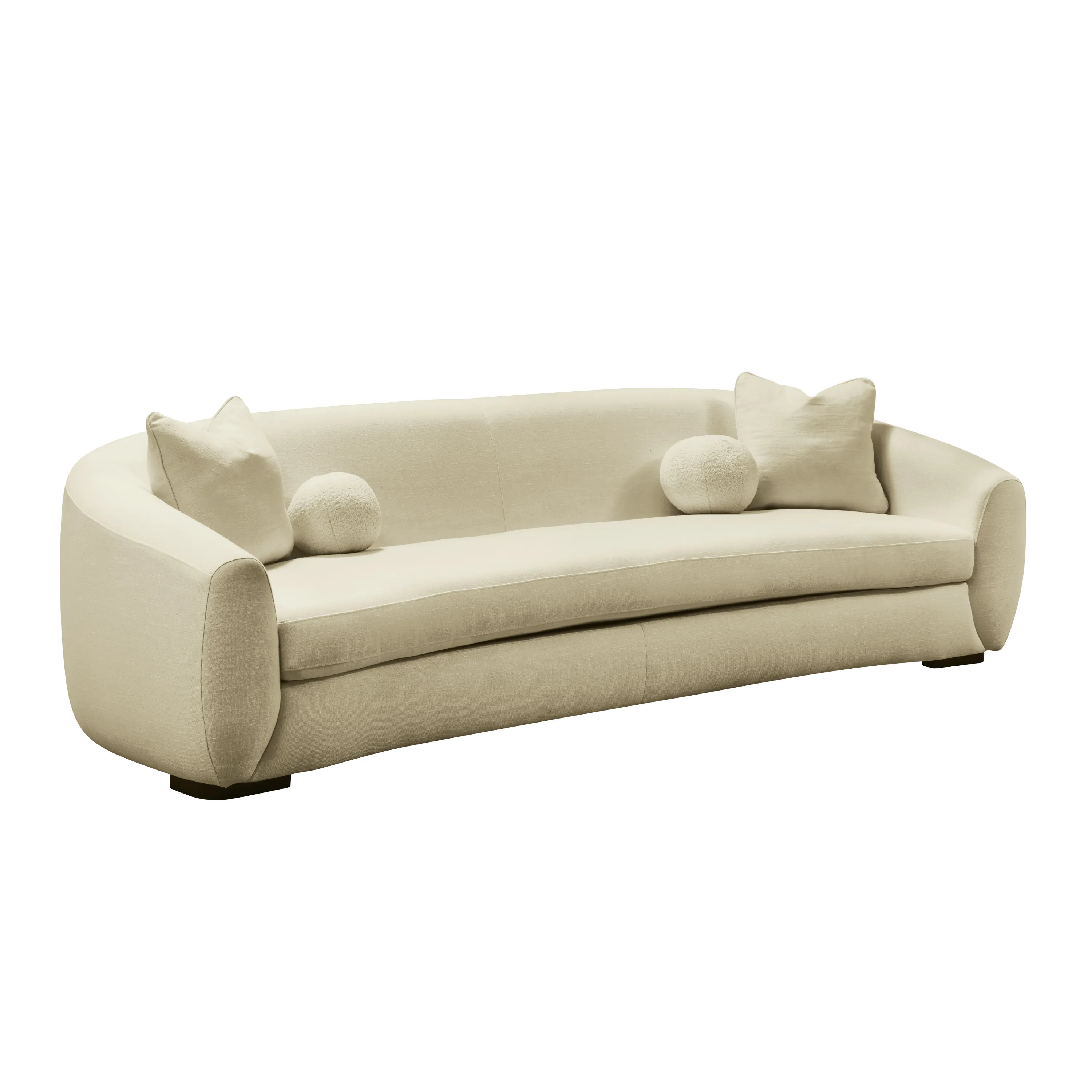 Boucle Linen grey 5 seater