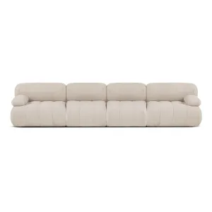Bowie Boucle 4 Seat Sofa (Sand)