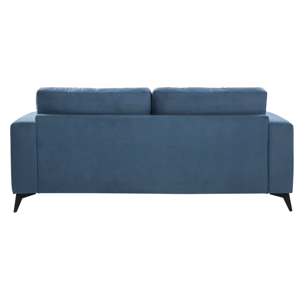 Brandon Beloved Dark Blue Sofa Set