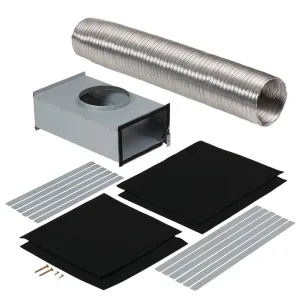 Broan ARKEW43 Optional Recirculation Kit For Ductless Installation Of Ew43 Series Chimney Range Hoods
