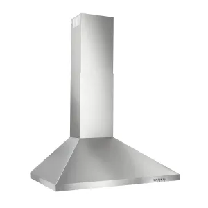 Broan BW5030SS Broan? 30-Inch Convertible European Style Wall-Mounted Chimney Range Hood, 350 Cfm, Stainless Steel