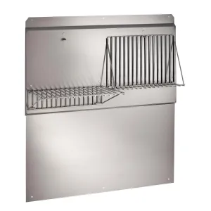 Broan RMP4204 42-Inch Backsplash With Shelves In Stainless Steel