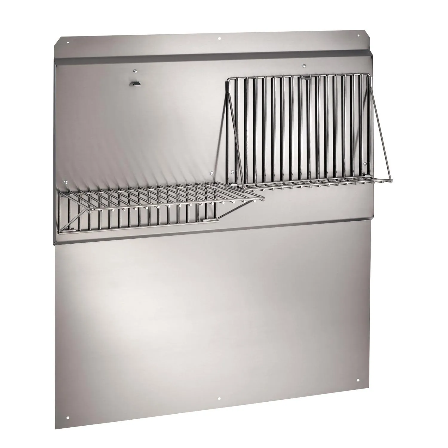 Broan RMP4204 42-Inch Backsplash With Shelves In Stainless Steel