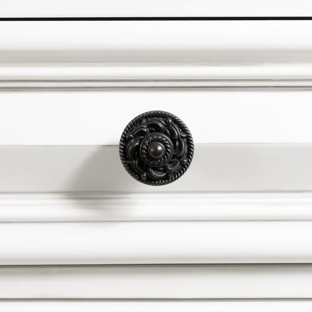 Calloway 7-Drawer Dresser w/ Mirror Set in White