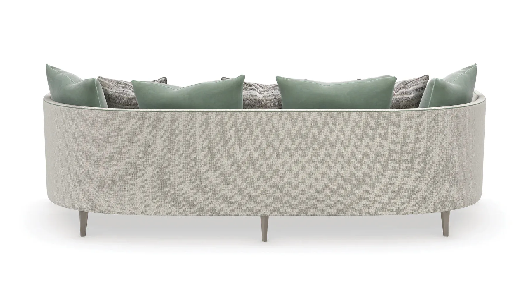 Caracole Upholstery - Piping Hot (Teal)