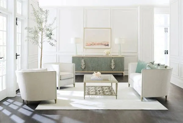 Caracole Upholstery - Piping Hot (Teal)