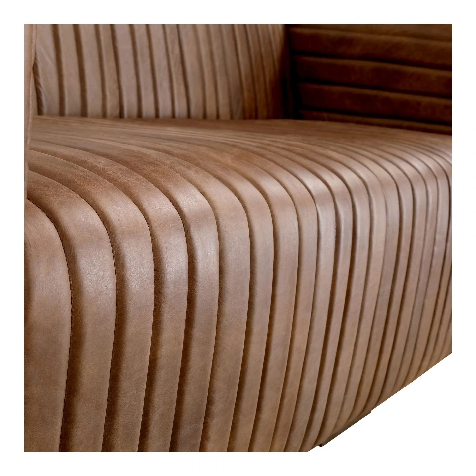 Castle Sofa Open Road Brown Leather
