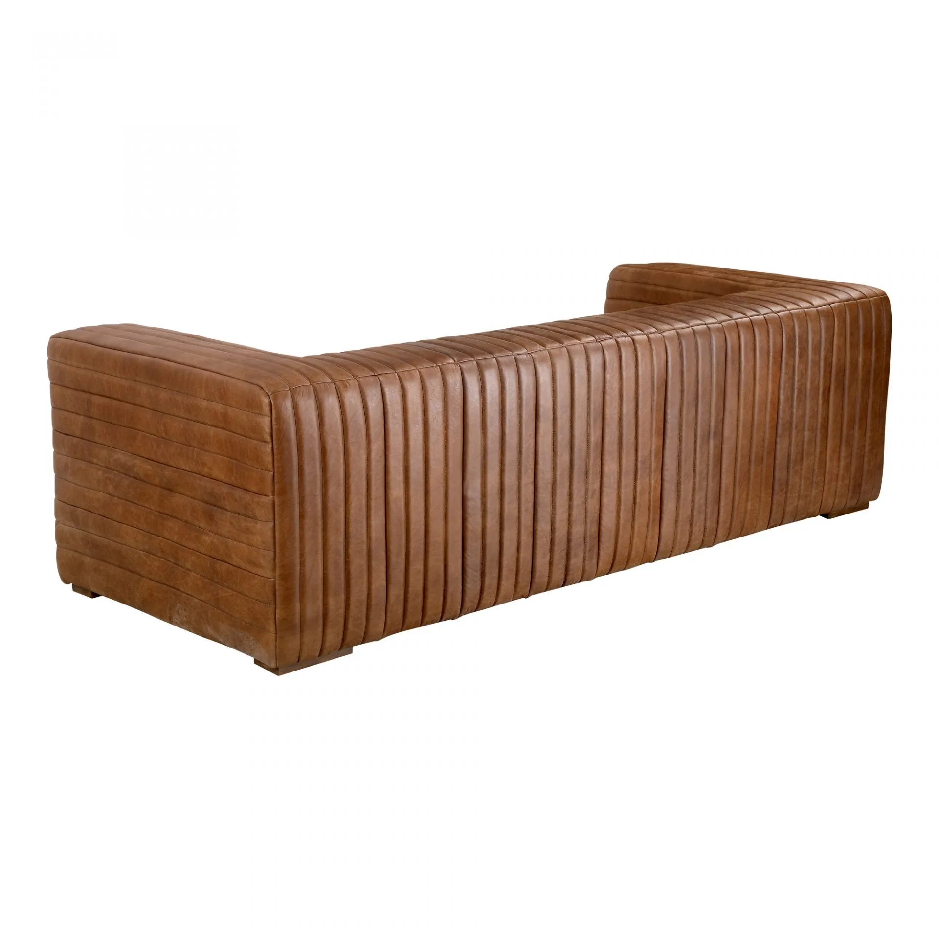Castle Sofa Open Road Brown Leather