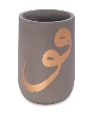 CEMENT PLANTER GOLDEN FIGURE 20X20X30 CM