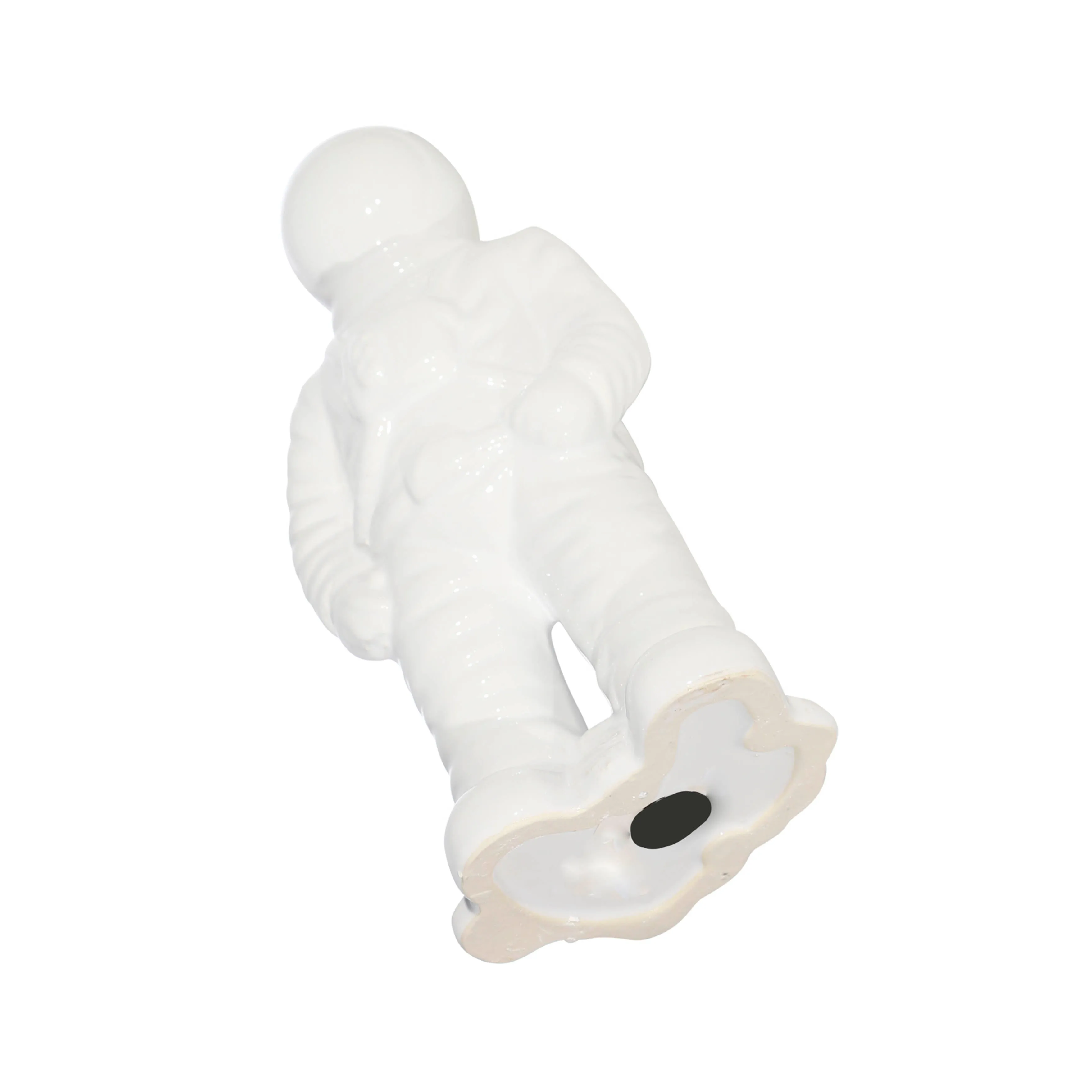 CERAMIC 12" ASTRONAUT STATUETTE, WHITE