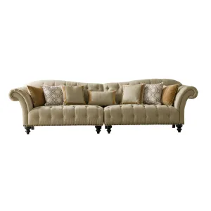 Classic Beige XXl Sofa