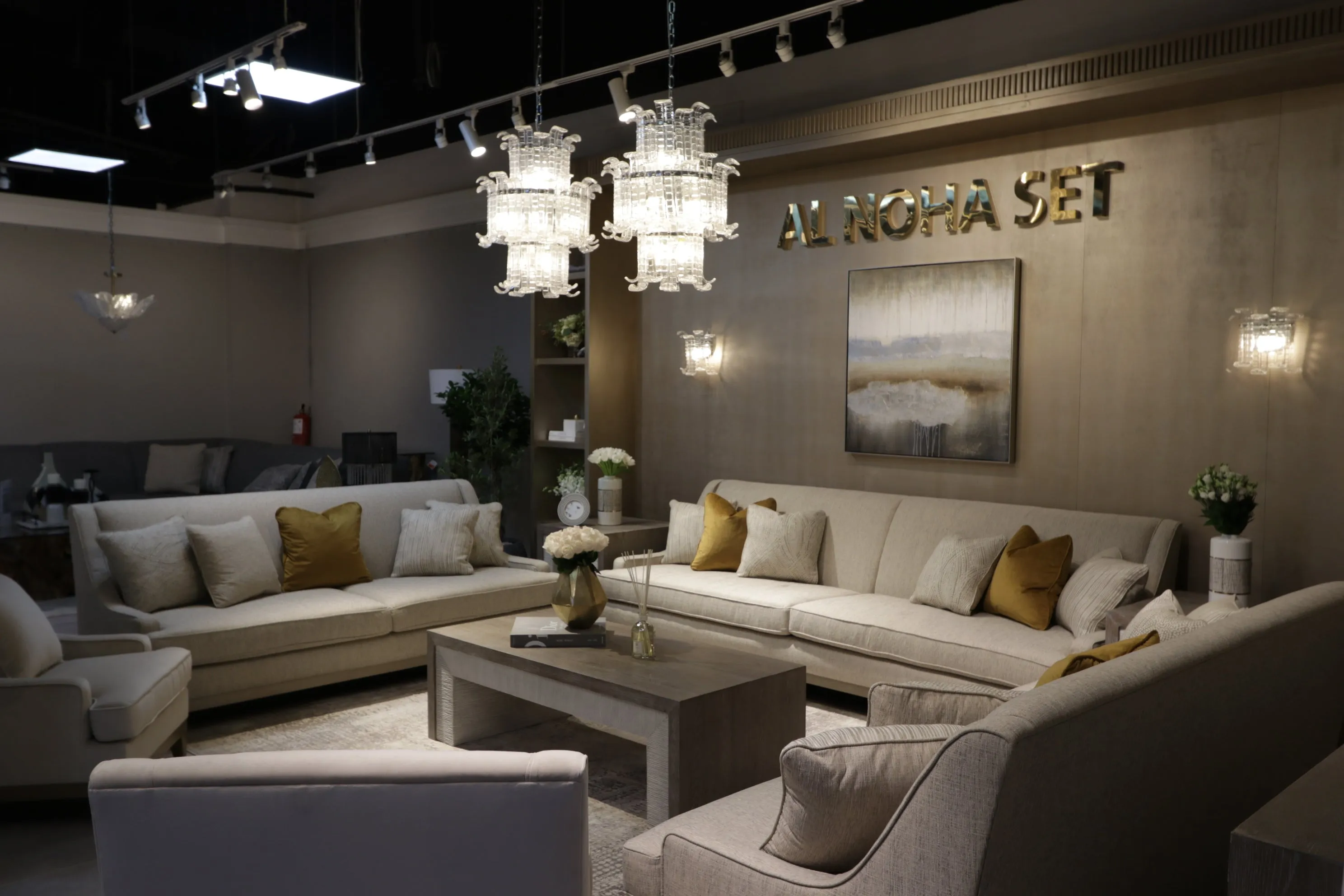 Classy By Noha Albabtain 4 Seater Sofa