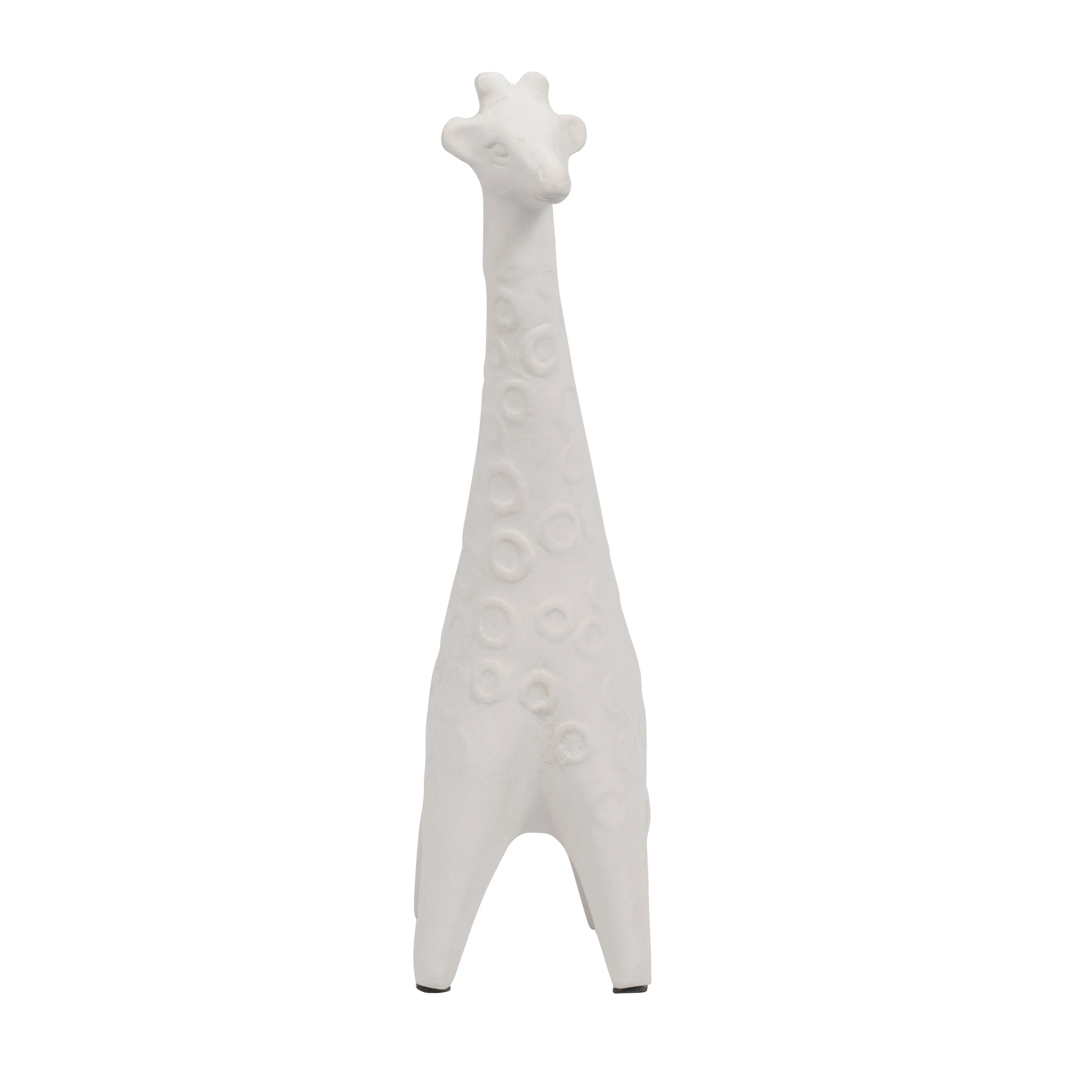 CLAY, 11" POLKA DOT GIRAFFE, IVORY