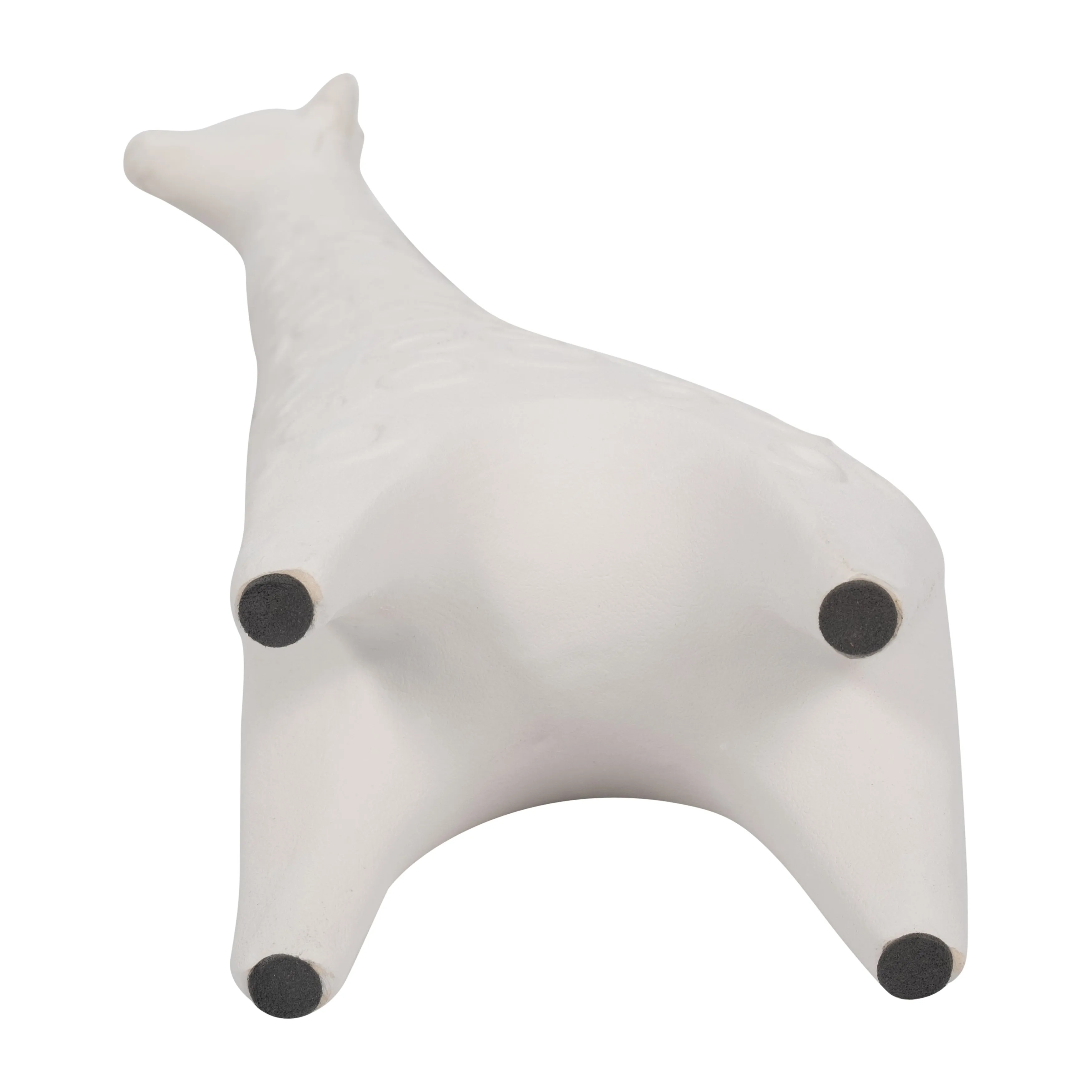 CLAY, 11" POLKA DOT GIRAFFE, IVORY