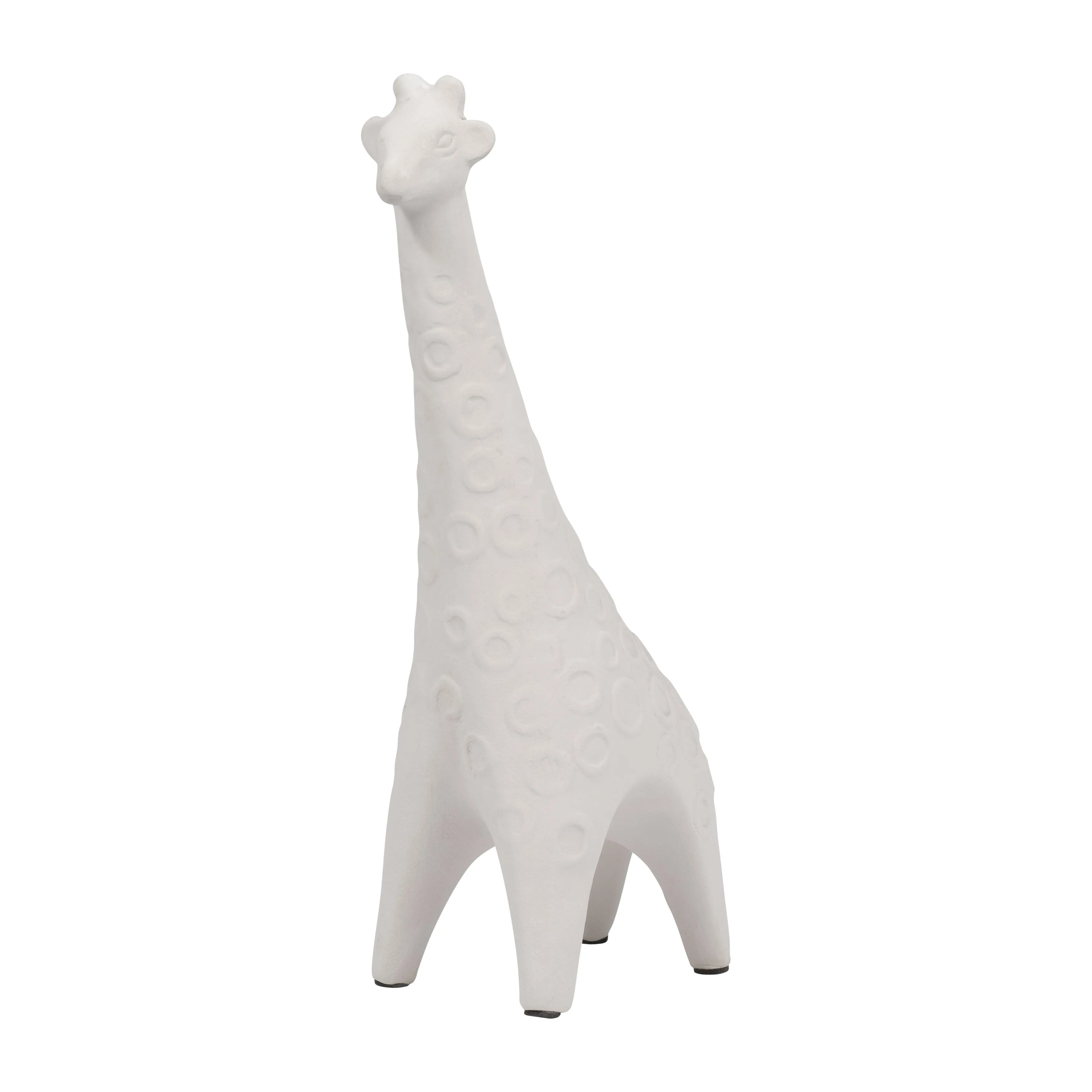 CLAY, 11" POLKA DOT GIRAFFE, IVORY