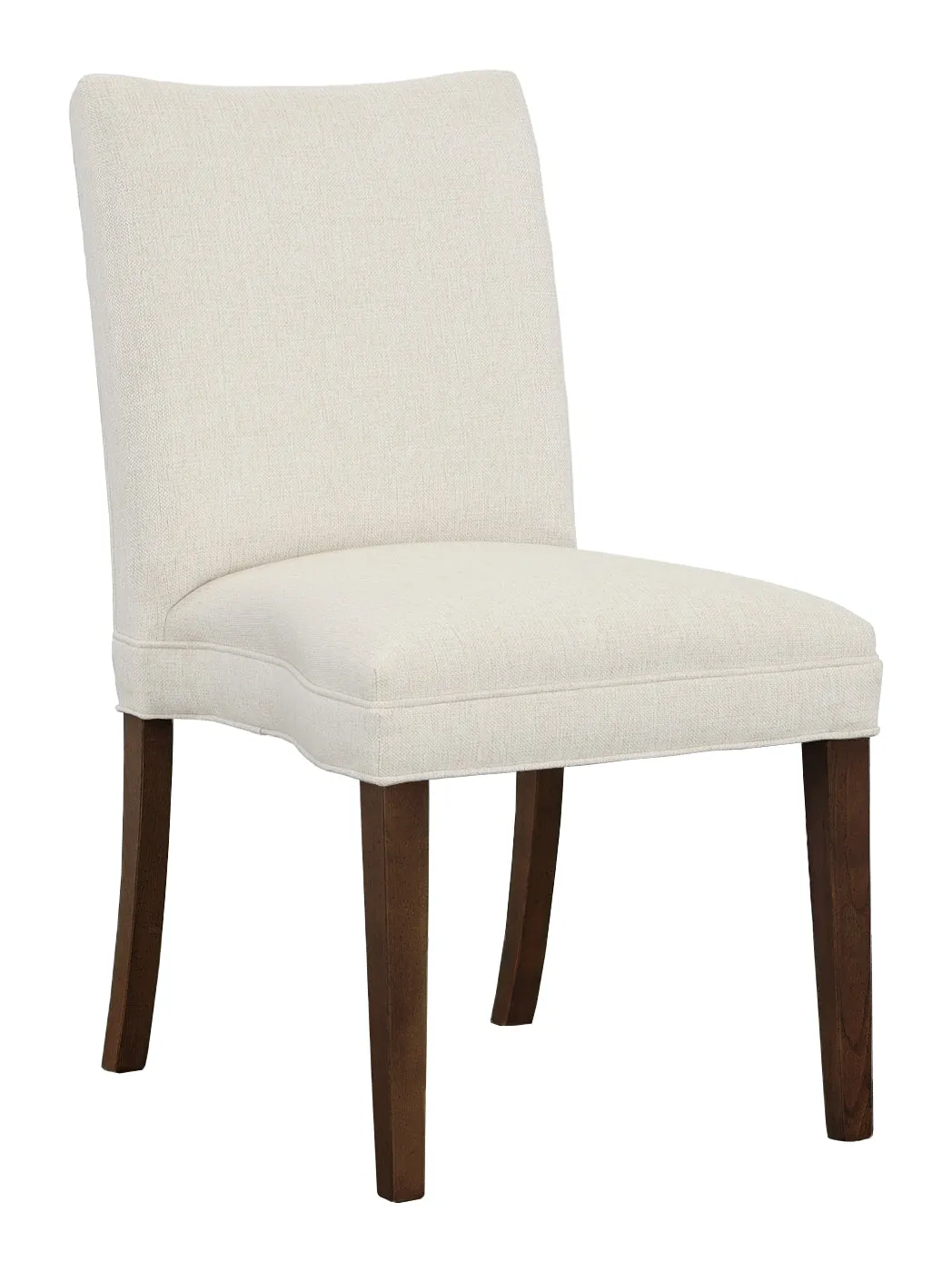 Concave Short Back Armless Stack Chair