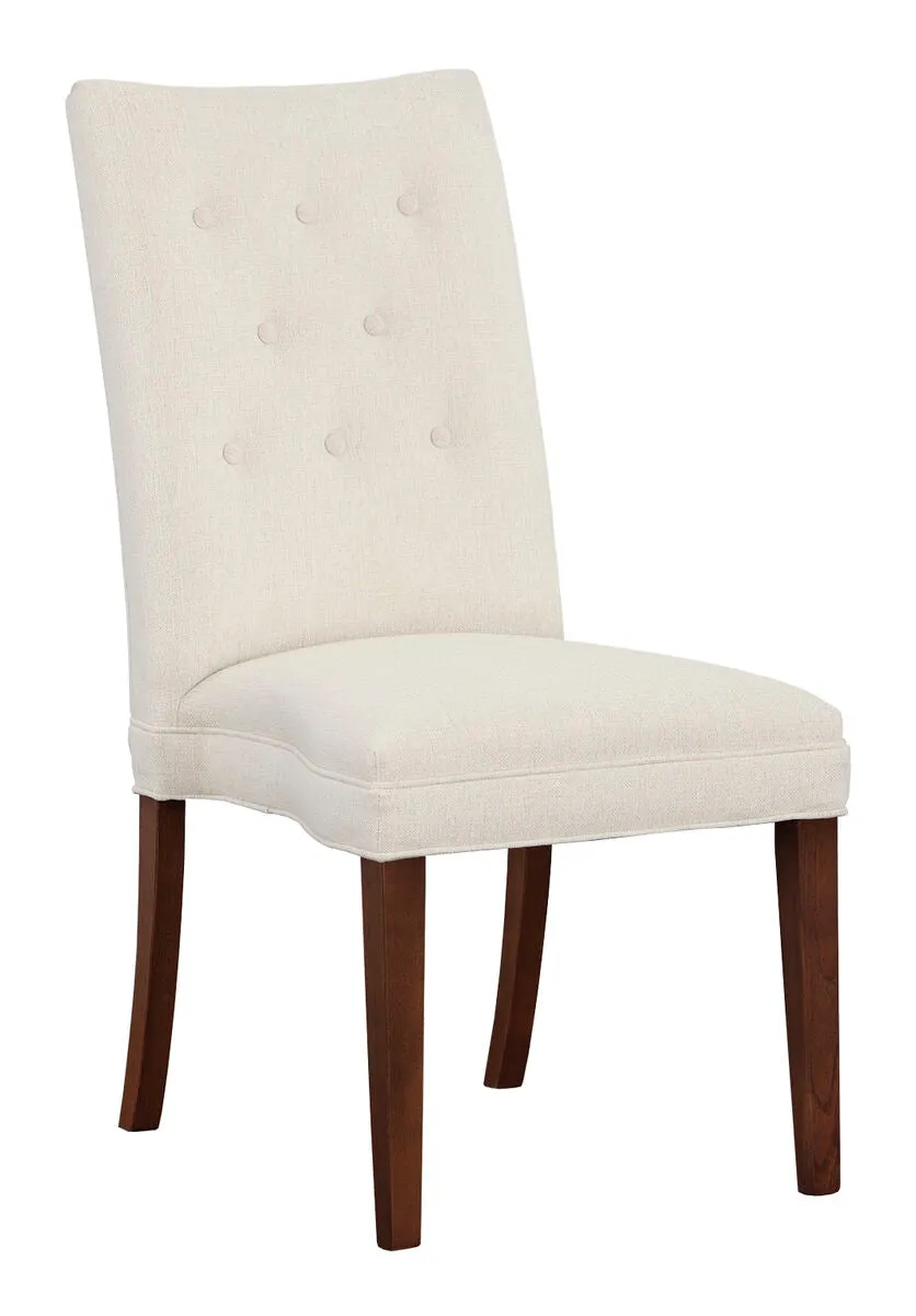 Concave Tall Back Armless Stack Chair