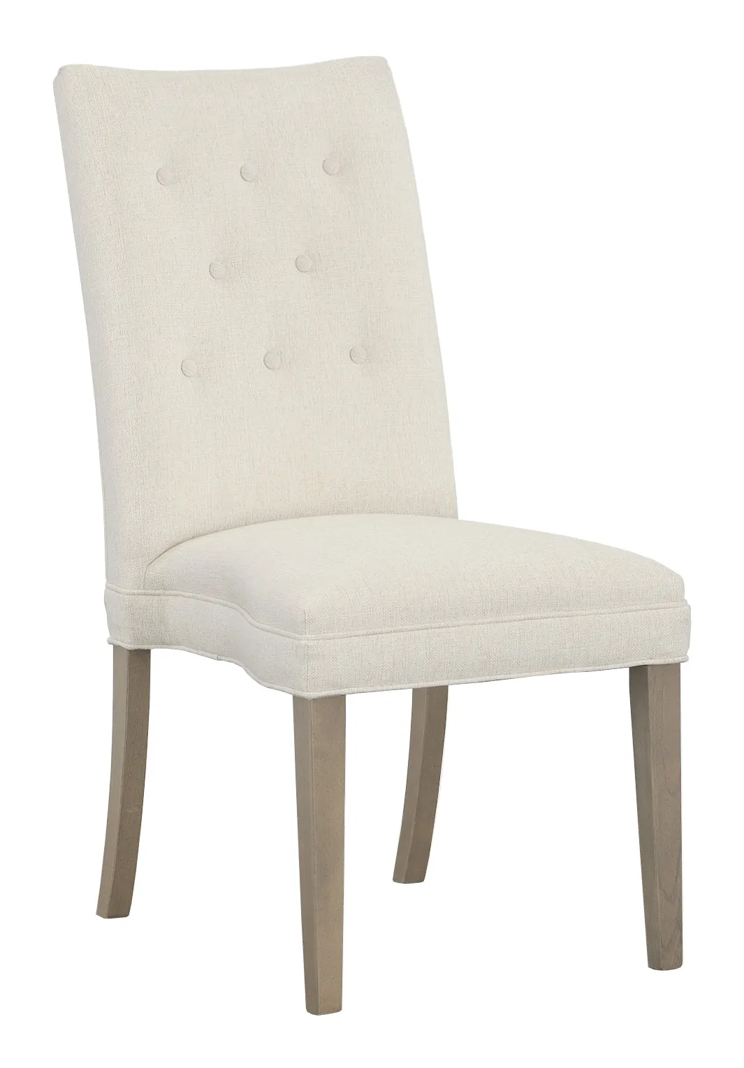 Concave Tall Back Armless Stack Chair