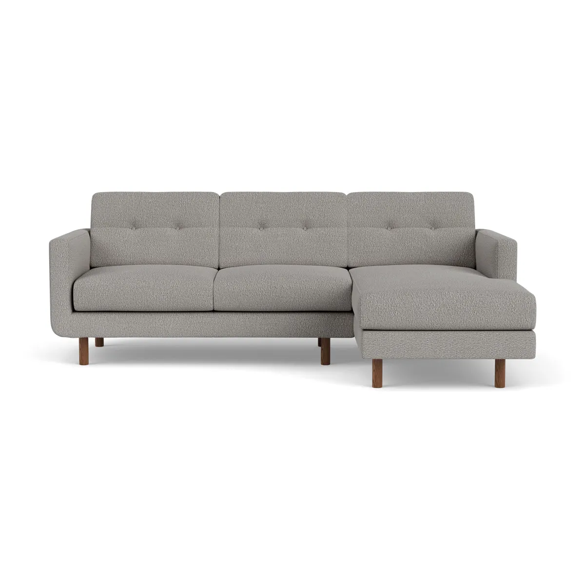 Conrad Boucle Right Chaise Sofa