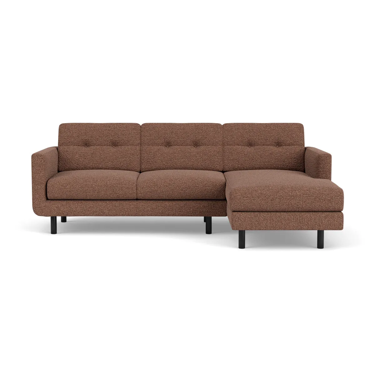 Conrad Boucle Right Chaise Sofa