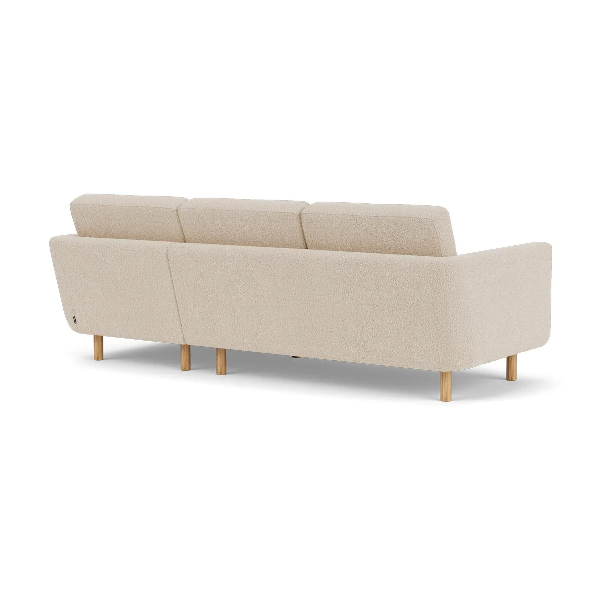 Conrad Boucle Right Chaise Sofa