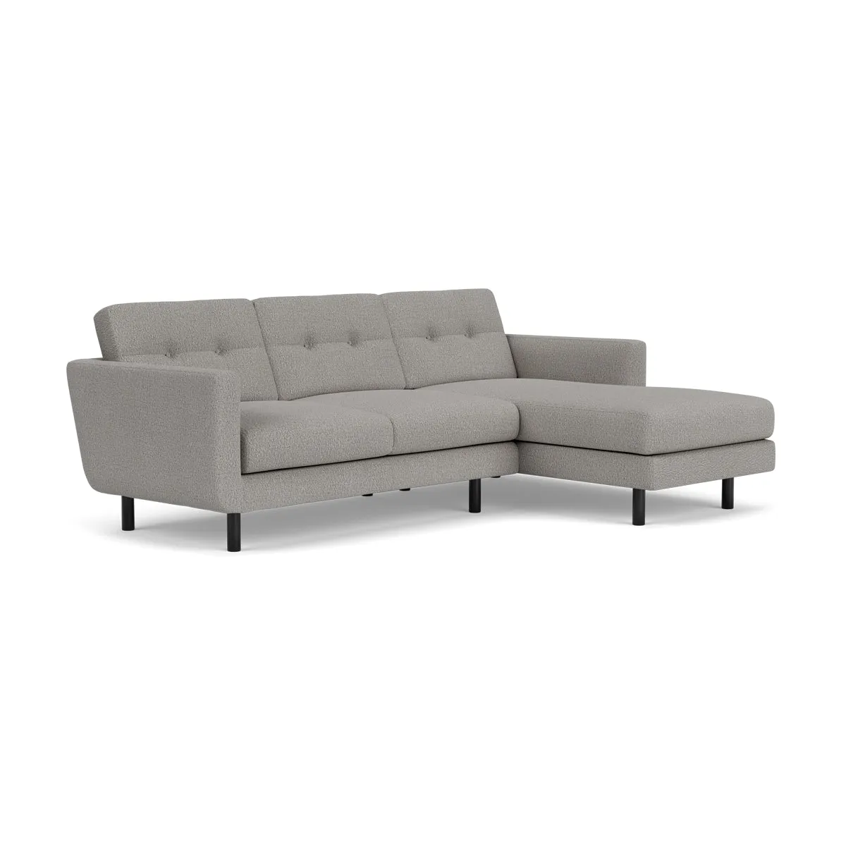Conrad Boucle Right Chaise Sofa