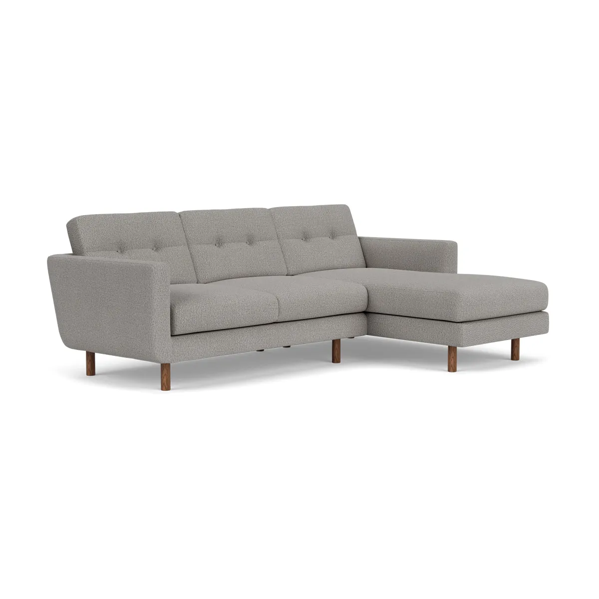 Conrad Boucle Right Chaise Sofa