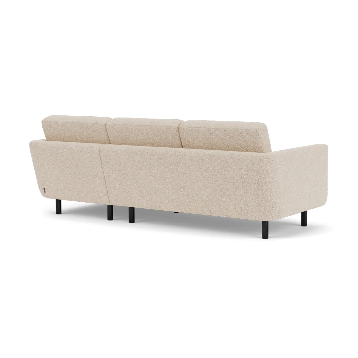 Conrad Boucle Right Chaise Sofa